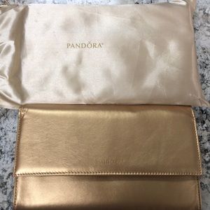 Pandora shine  gold clutch